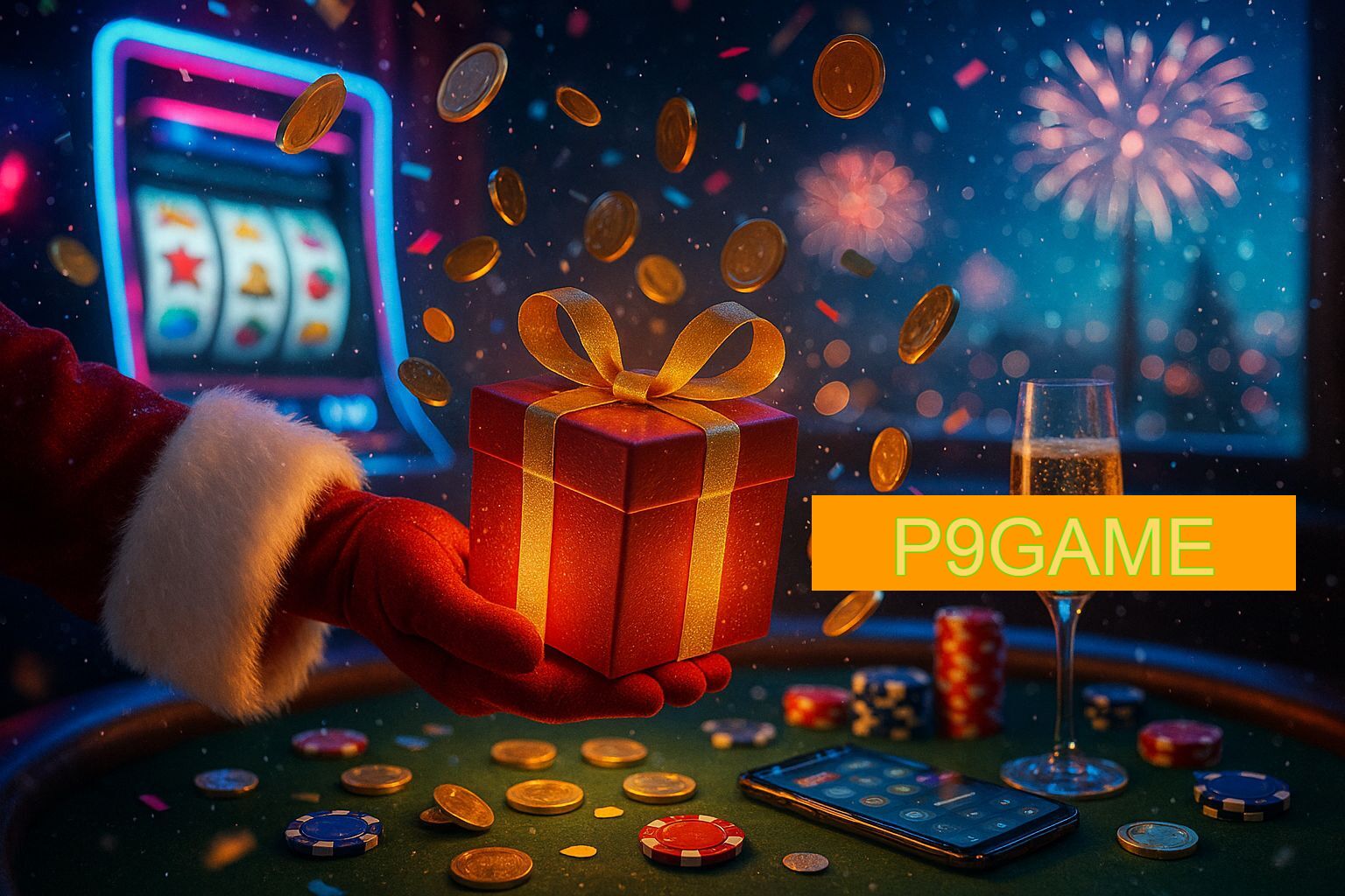 Promoções de Ano Novo no P9GAME